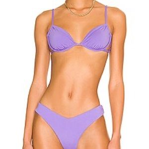 WeWoreWhat purple bikini